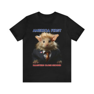 America First, Hamsters Close Second - Men's T-Shirt