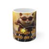 "Hamster on Wheels" Ceramic Mug 11oz