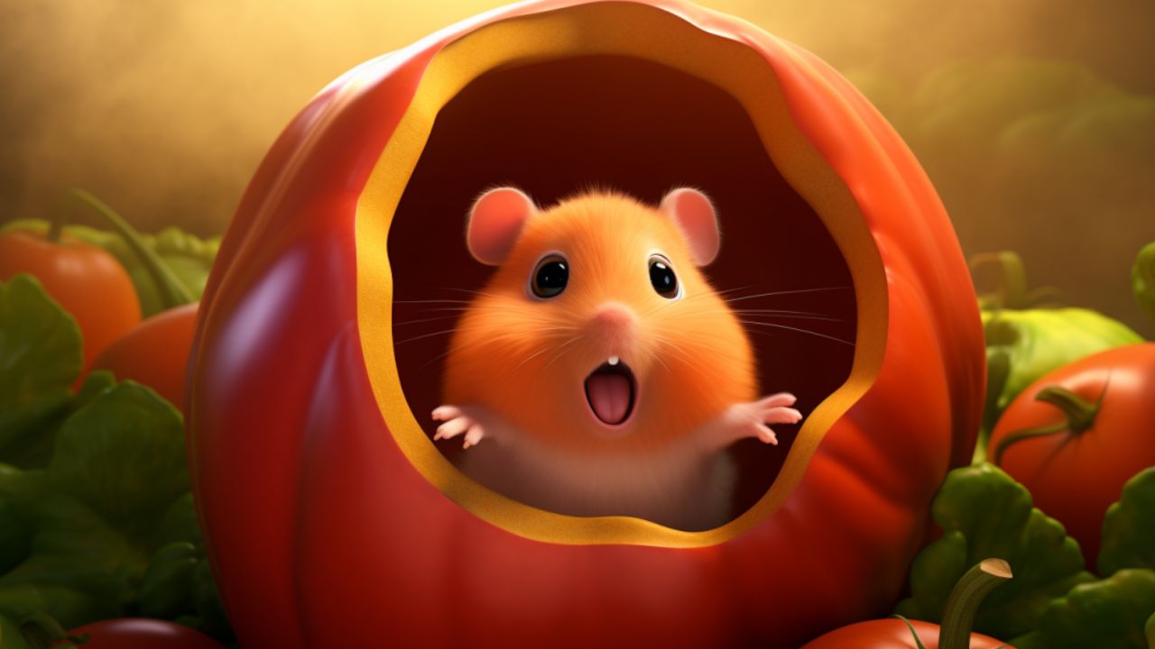 The Rodent Palette: Hamsters and Bell Peppers