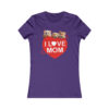 "I Love Mom" Women's Favorite Tee - Image 6
