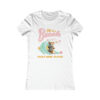 "Life Is A Beach, Make Some Waves" Women's Favorite Tee - Image 2