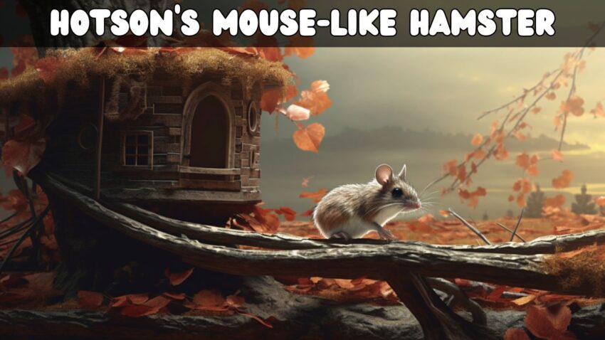 The Mystique of the Hotson's Mouse-like Hamster A Detailed Exploration
