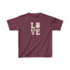 "Love" Kids Heavy Cotton™ Tee - Image 4