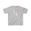 "Love" Kids Heavy Cotton™ Tee - Image 3