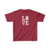 "Love" Kids Heavy Cotton™ Tee - Image 5