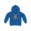 "Funky Hamster" Youth Heavy Blend Hooded Sweatshirt - Image 4