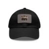 "Paws and Order Patrol" Dad Hat with Leather Patch (Rectangle)