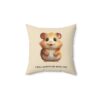 "I Will Always Be With You" Spun Polyester Square Pillow - Image 4