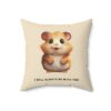 "I Will Always Be With You" Spun Polyester Square Pillow - Image 7