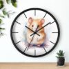 "Hamster Haven Clock" Wall Clock - Image 5