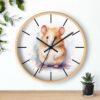 "Hamster Haven Clock" Wall Clock - Image 3