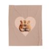 "Hamster Duo" Velveteen Plush Blanket - Image 9
