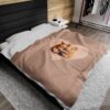 "Hamster Duo" Velveteen Plush Blanket - Image 5