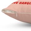 "I Love Hanging With You" Spun Polyester Square Pillow - Image 3