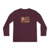 "Can't Hear You, I'm Gaming" Youth Long Sleeve Competitor Tee - Image 5