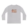 "Can't Hear You, I'm Gaming" Youth Long Sleeve Competitor Tee - Image 3