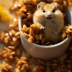 Crunch Time Joy The Wholesome Goodness of Sunflower Seed Crunchies for Hamsters