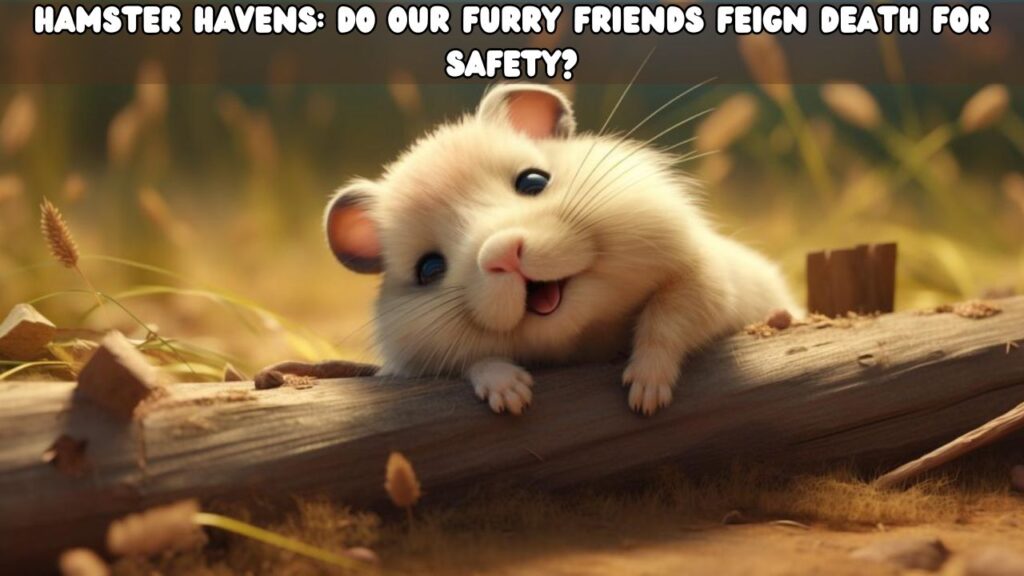 Hamster Havens Do Our Furry Friends Feign Death for Safety