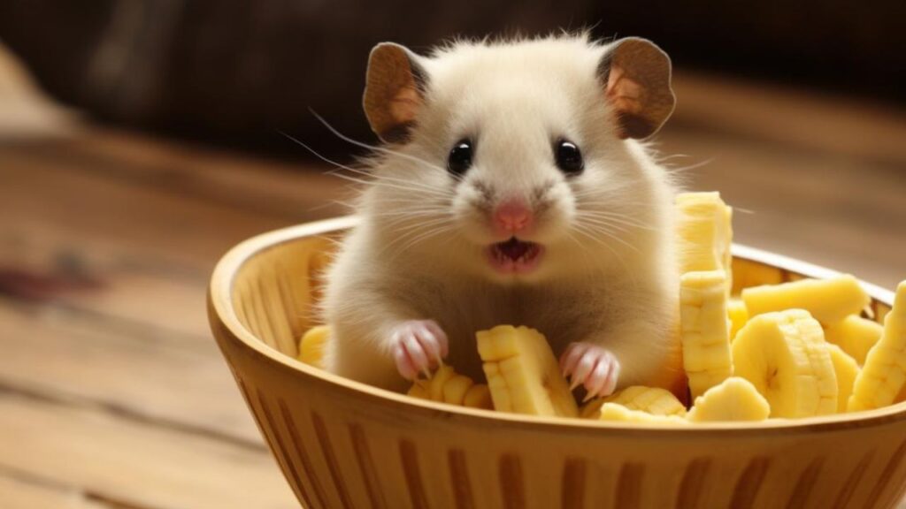 Soothing Snacks The Wholesome Benefits of Sweet Dream Banana Slices for Hamsters