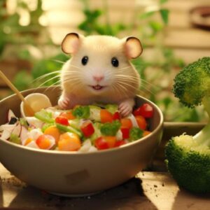 The Whisker-Twitcher's Rainbow Bowl A Symphony of Health for Hamsters