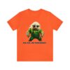 "Fur, Flex, and Fearlessness" Men's Jersey Short Sleeve Tee - Image 3