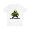"Fur, Flex, and Fearlessness" Men's Jersey Short Sleeve Tee - Image 2