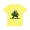 "Fur, Flex, and Fearlessness" Men's Jersey Short Sleeve Tee - Image 6