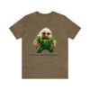 "Fur, Flex, and Fearlessness" Men's Jersey Short Sleeve Tee - Image 5