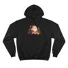 "Hamster Santa's Fireside Chill Hoodie" Champion Hoodie - Image 4