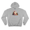"Hamster Santa's Fireside Chill Hoodie" Champion Hoodie - Image 3