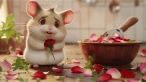 Delving Into the Delightful World of Whisker-Twitcher's Flower Feast A Nutritious Treat for Hamsters