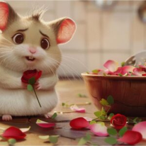 Delving Into the Delightful World of Whisker-Twitcher's Flower Feast A Nutritious Treat for Hamsters