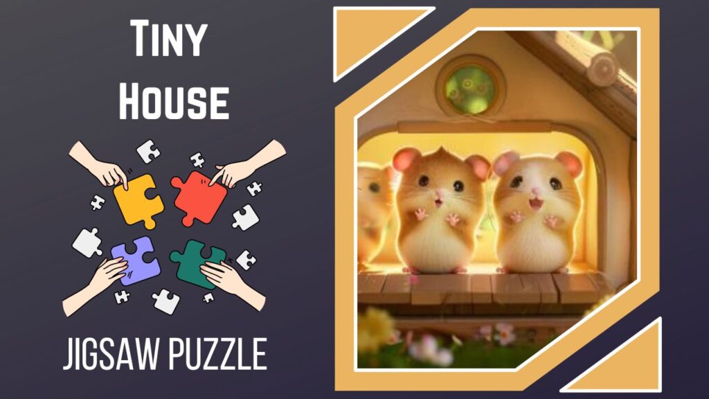 A Miniature World of Whiskers Dive Into the Cute Hamsters in a Tiny House Puzzle!