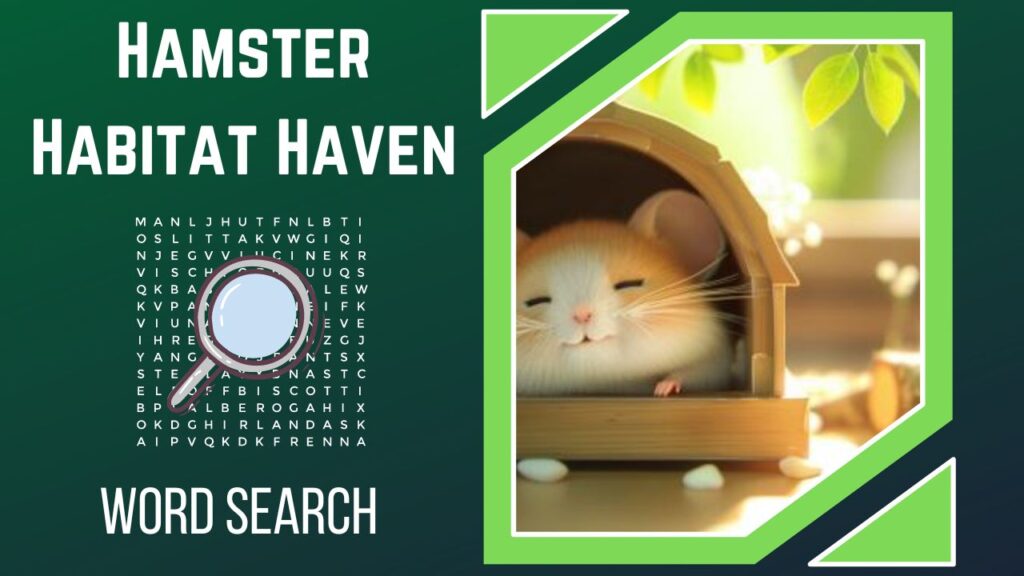 Hamster Habitat Haven A WordSearch Adventure