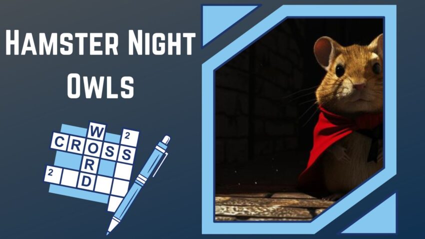 Uncover the Moonlit Mysteries Dive Into the Hamster Night Owls Crossword Adventure!