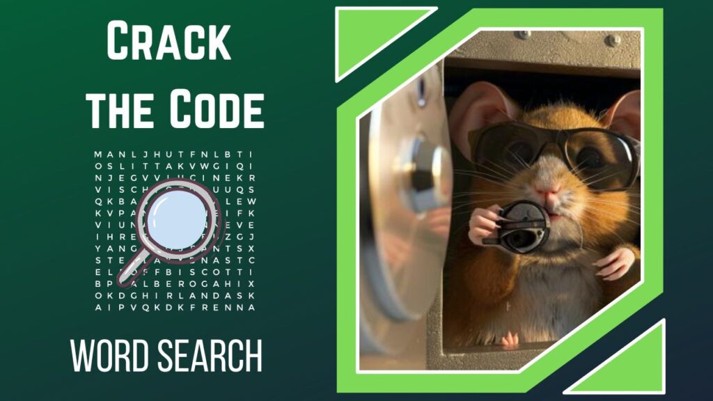 Crack the Code Unleash Your Hamster's Genius with Our Enriching WordSearch Puzzle!