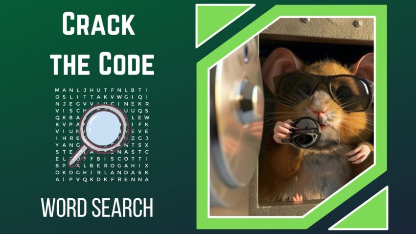 Crack the Code Unleash Your Hamster's Genius with Our Enriching WordSearch Puzzle!