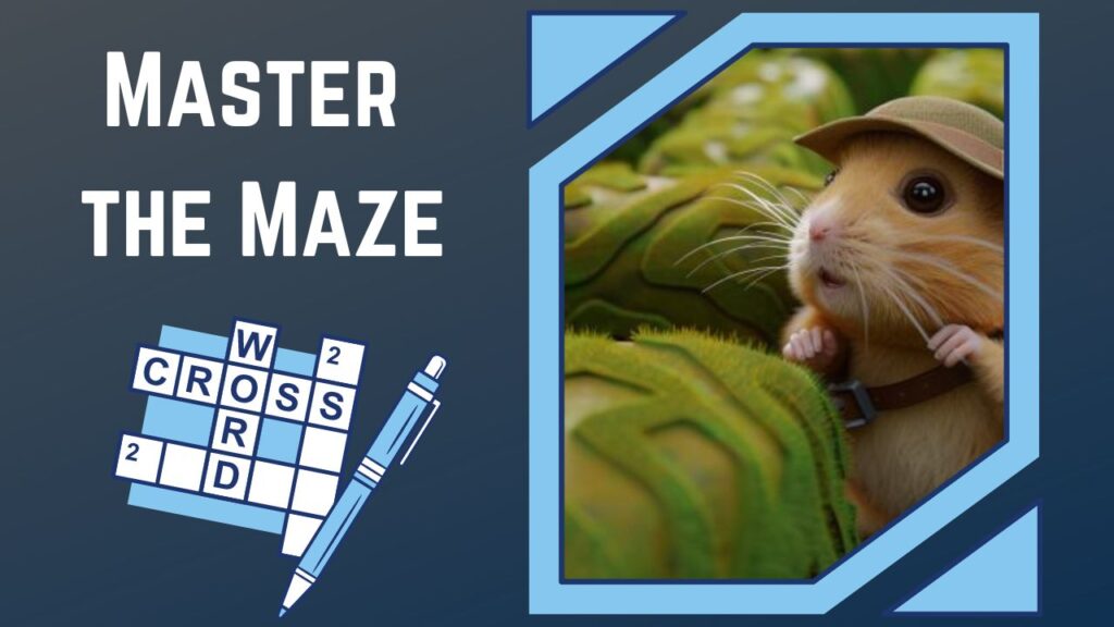 Master the Maze Explore the Art of Hamster Habitat with Our Exclusive Crossword Puzzle!