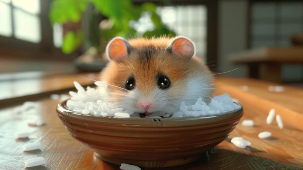 Rice and Hamsters A Good Match