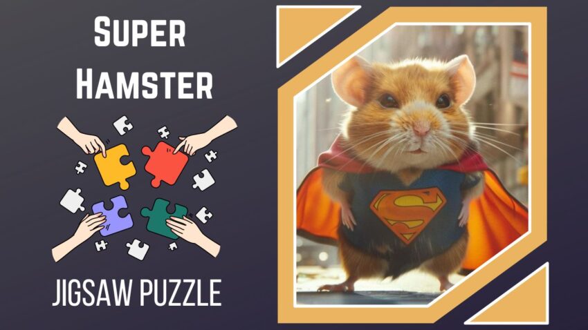 Supercharge Your Puzzle Skills Dive into the Super Hamster Jigsaw Adventure!