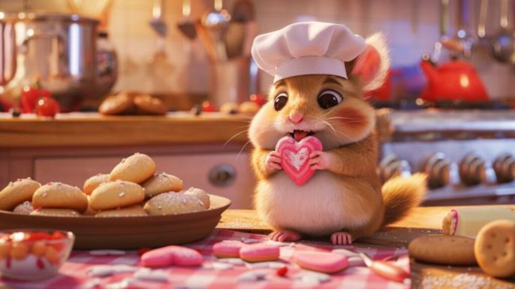 The Heartwarming Tale of Hammy's Heart-Shaped Treats A Love Story for Your Hamster's Health