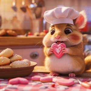 The Heartwarming Tale of Hammy's Heart-Shaped Treats A Love Story for Your Hamster's Health