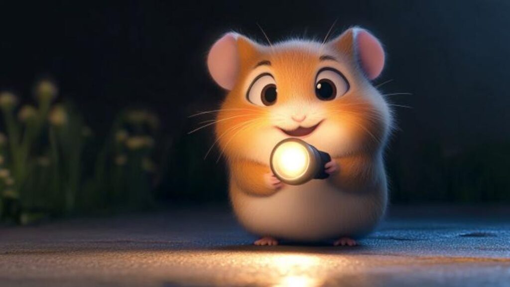 Hamster Vision in Different Light Conditions