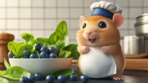 SnuggleBerry Spinach Spirals The Perfect Homemade Hamster Treat to Delight Your Furry Friend