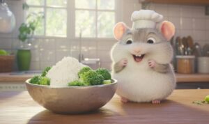 Bitty Broccoli Biscotti Crunchy, Healthy Treats for Your Hamster’s Health