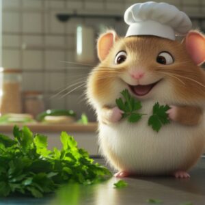 Hamster Haven Herbal Heaps A Wholesome Treat with Big Benefits for Your Tiny Friend