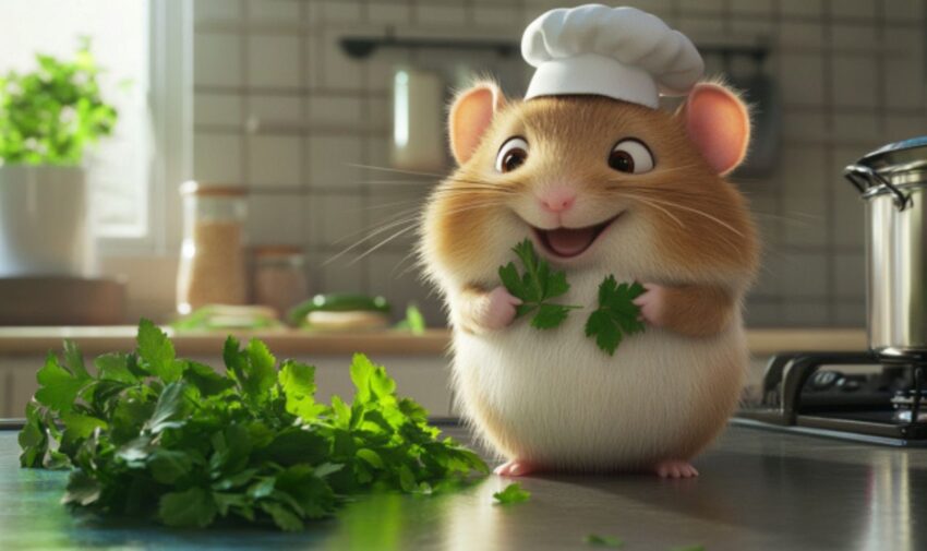Hamster Haven Herbal Heaps A Wholesome Treat with Big Benefits for Your Tiny Friend