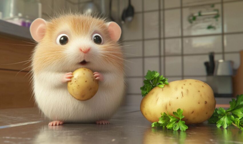 Petite Parsley Potato Puffs The Ultimate Hamster-Friendly Treat