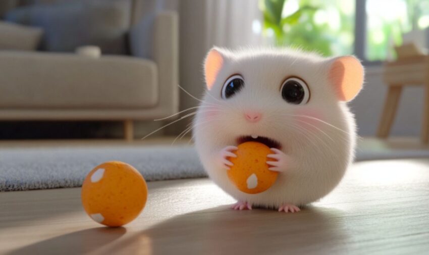 Using Treat Balls for Self-Motivated Exercise A Hamster’s Fitness Guide