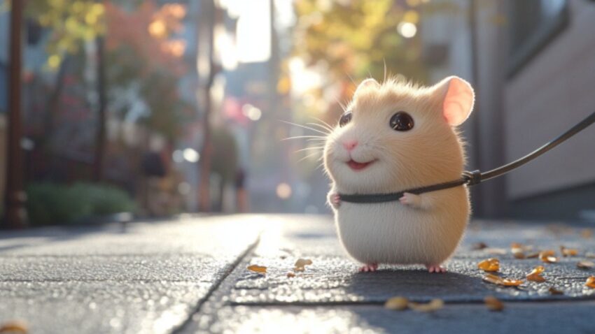 How to Train Your Hamster to Walk on a Leash